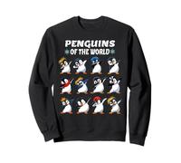 Funny Animals Graphic Pingouins of The World Pingouins Lover Sweatshirt