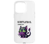 Funny Anime Cthulu Cat Monster Cute Cat Meme Kawaii Horror Coque pour iPhone 15 Pro Max