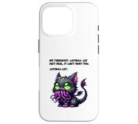 Funny Anime Cthulu Cat Monster Cute Cat Meme Kawaii Horror Coque pour iPhone 16 Pro