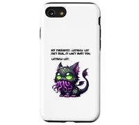 Funny Anime Cthulu Cat Monster Cute Cat Meme Kawaii Horror Coque pour iPhone SE (2020) / 7/8