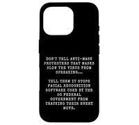 Funny Anti Mask & Social Distancing Sarcastic Dank Meme Joke Coque pour iPhone 16 Pro