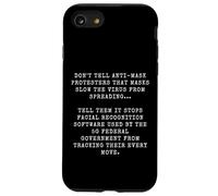 Funny Anti Mask & Social Distancing Sarcastic Dank Meme Joke Coque pour iPhone SE (2020) / 7/8