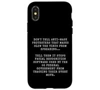 Funny Anti Mask & Social Distancing Sarcastic Dank Meme Joke Coque pour iPhone X/XS