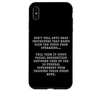Funny Anti Mask & Social Distancing Sarcastic Dank Meme Joke Coque pour iPhone XS Max