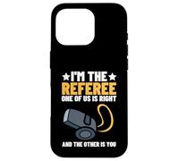 Funny Arbitre Design Sports Réf Gag Arbitre pour Homme Femme Coque pour iPhone 16 Pro