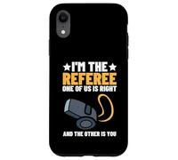 Funny Arbitre Design Sports Réf Gag Arbitre pour Homme Femme Coque pour iPhone XR