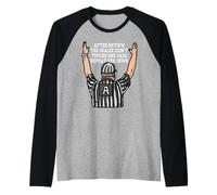 Funny Arbitre Design Sports Réf Gag Arbitre pour Homme Femme Manche Raglan