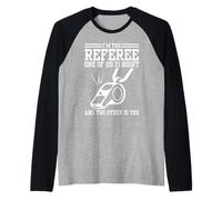 Funny Arbitre Design Sports Réf Gag Arbitre pour Homme Femme Manche Raglan