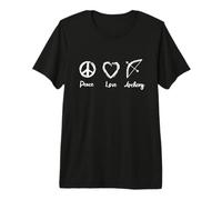 Funny Archer Love Bowhunting T-Shirt Haut de Gamme