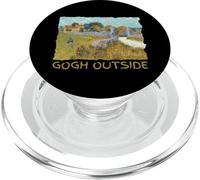 Funny Artist Gogh Outside Starry Night Inspirational PopSockets PopGrip pour MagSafe