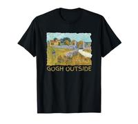 Funny Artist Gogh Outside Starry Night Inspirational T-Shirt