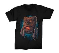 Funny Ash vs Evil Dead Necronomicon T-Shirt Gift for Horror Film Lovers Black 3XL