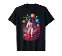 Funny Astronaut Planets Gift Astronomy Solar Sysyem Kids T-Shirt