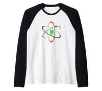 Funny Atom Craft Beer Brewmaster houblon et Malt Buvant de la bière Manche Raglan