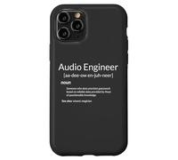 Funny Audio Engineering Audio Engineer Definition Coque pour iPhone 11 Pro