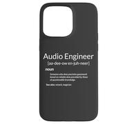 Funny Audio Engineering Audio Engineer Definition Coque pour iPhone 15 Pro Max