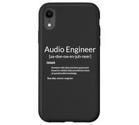 Funny Audio Engineering Audio Engineer Definition Coque pour iPhone XR