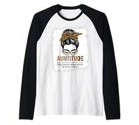 Funny Aunt for Women Dont Mess with My Nephew Or Niece Manche Raglan