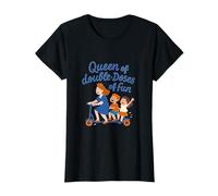 Funny Aunt Nouveauté : Queen of Double-Doses of Fun T-Shirt