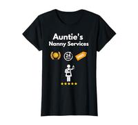 Funny Auntie Nanny Services Aunty Nanny garde d'enfants T-Shirt