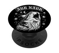 Funny AUR Naur Cat Meme Oh No Surprised Vintage Cats Humour PopSockets PopGrip Adhésif