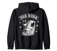Funny AUR Naur Cat Meme Oh No Surprised Vintage Cats Humour Sweat à Capuche