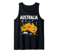 Funny Australia Ayers Rock Amoureux aborigènes australiens Débardeur