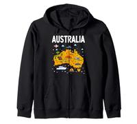 Funny Australia Ayers Rock Amoureux aborigènes australiens Sweat à Capuche