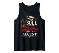 Funny Australia Humor Australian Joke Soul Accent Débardeur