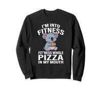 Funny Australia Kids Boys Into Fitness Pizza Koala Lover Sweatshirt