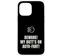Funny Auto-Fart Humor Tee Novelty Christmas 2025 Gag Saying Coque pour iPhone 13 Pro Max