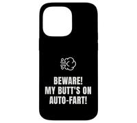 Funny Auto-Fart Humor Tee Novelty Christmas 2025 Gag Saying Coque pour iPhone 14 Pro Max
