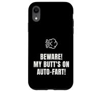Funny Auto-Fart Humor Tee Novelty Christmas 2025 Gag Saying Coque pour iPhone XR