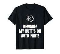 Funny Auto-Fart Humor Tee Novelty Christmas 2025 Gag Saying T-Shirt