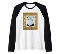 Funny Autopen Biden Portrait - White House Graphic Design Manche Raglan