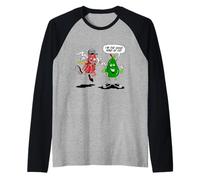 Funny Avocado Design - I'm The Good Kind of Fat Manche Raglan