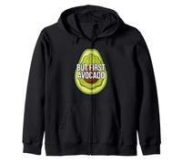 Funny Avocado Lover But First Avocado Sweat à Capuche