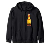 Funny Awesome Famous Screaming Yellow Rubber Chicken Toy Sweat à Capuche