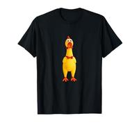 Funny Awesome Famous Screaming Yellow Rubber Chicken Toy T-Shirt