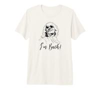 Funny Bach Design « I'm Bach ! » - Jeu de Mots de Musique Classique T-Shirt Haut de Gamme