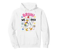 Funny Back to School Duck Bruh We Back First Day Kids Sweat à Capuche