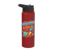 Funny Back To School To kindergarten And Beyond Stainless Steel Insulated Water Bottle