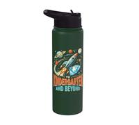 Funny Back To School To kindergarten And Beyond Stainless Steel Insulated Water Bottle