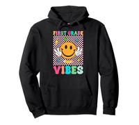 Funny Back to School Vibes for Teachers and Students Sweat à Capuche
