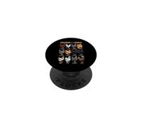 Funny Backyard Chickens of The World PopSockets PopGrip Adhésif