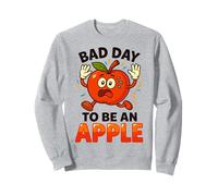 Funny Bad Day to Be an Apple Picking Fruit Humour Kids Sweatshirt