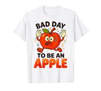 Funny Bad Day to Be an Apple Picking Fruit Humour Kids T-Shirt