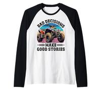 Funny Bad Decisions Good Stories Quad Quad UTV SxS Manche Raglan