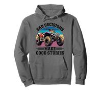 Funny Bad Decisions Good Stories Quad Quad UTV SxS Sweat à Capuche
