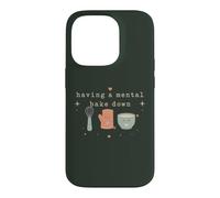 Funny Baking Mental Bake Down Jeu de Mots Coque pour iPhone 14 Pro